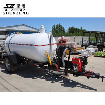 5000L自卸污水罐拖車